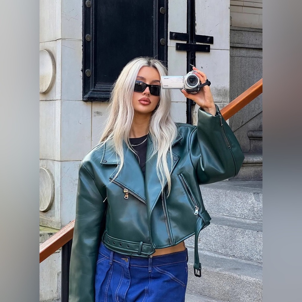 Staten Island jacket in moss green